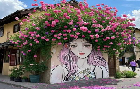  武宁怎么设计网红打卡墙绘