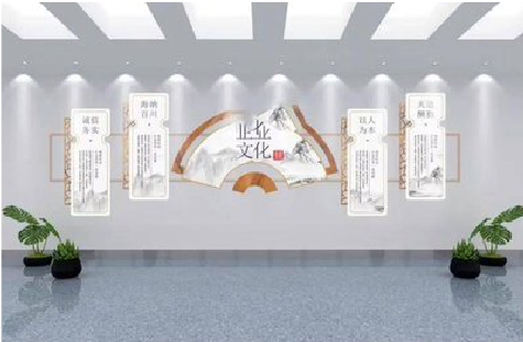  武宁企业文化墙设计的核心要素。