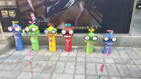  武宁商业区彩绘