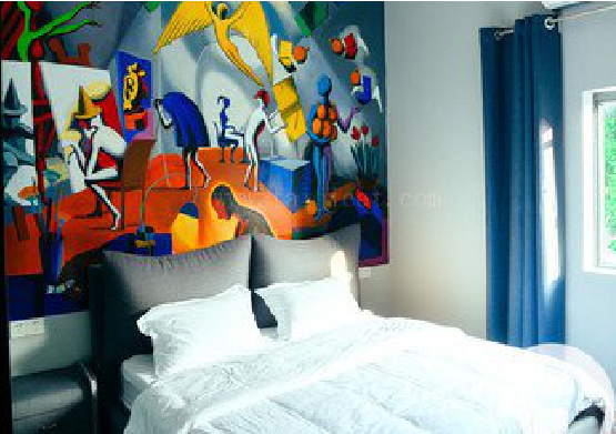  武宁对于酒店的墙体彩绘而言更注重哪些方面？