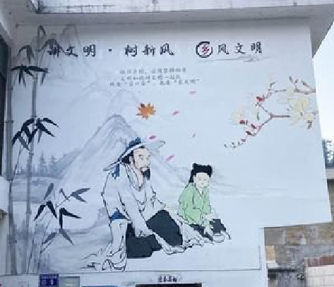  武宁分享几个墙绘保养知识。