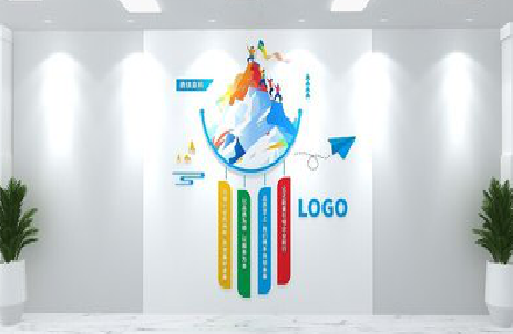  武宁公司企业形象墙的工艺材料有哪些？