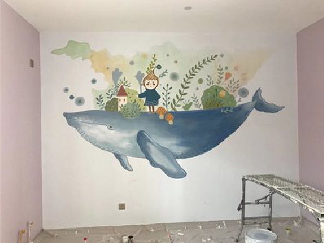  武宁手绘墙的特点及优势。